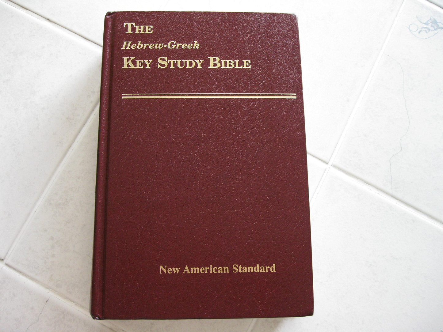 Hebrew-Greek Key Word Study Bible: New American Standard Bib