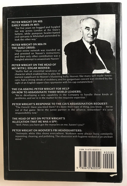 Spy Catcher: The Candid Autobiography of a Senior Intelligen