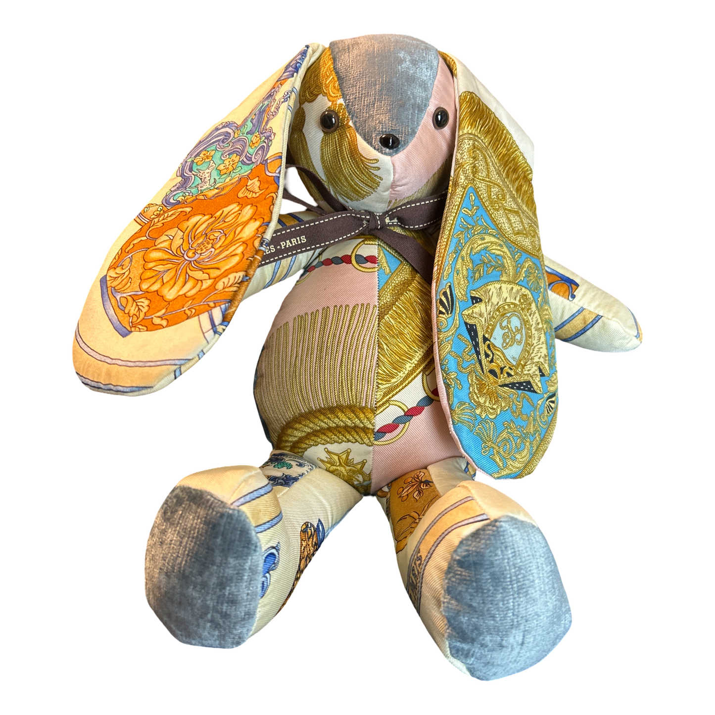 Qu'Importe le Flacon Vintage Silk Scarf Clever Bunny