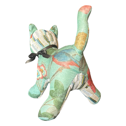 Chinoiserie Tree of Life Silk Scarf Charming Kitten