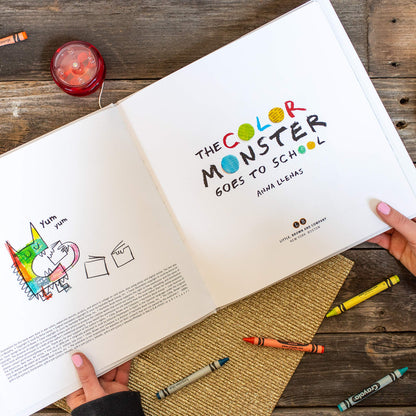 The Color Monster Goes to School (The Color Monster, 2) by L
