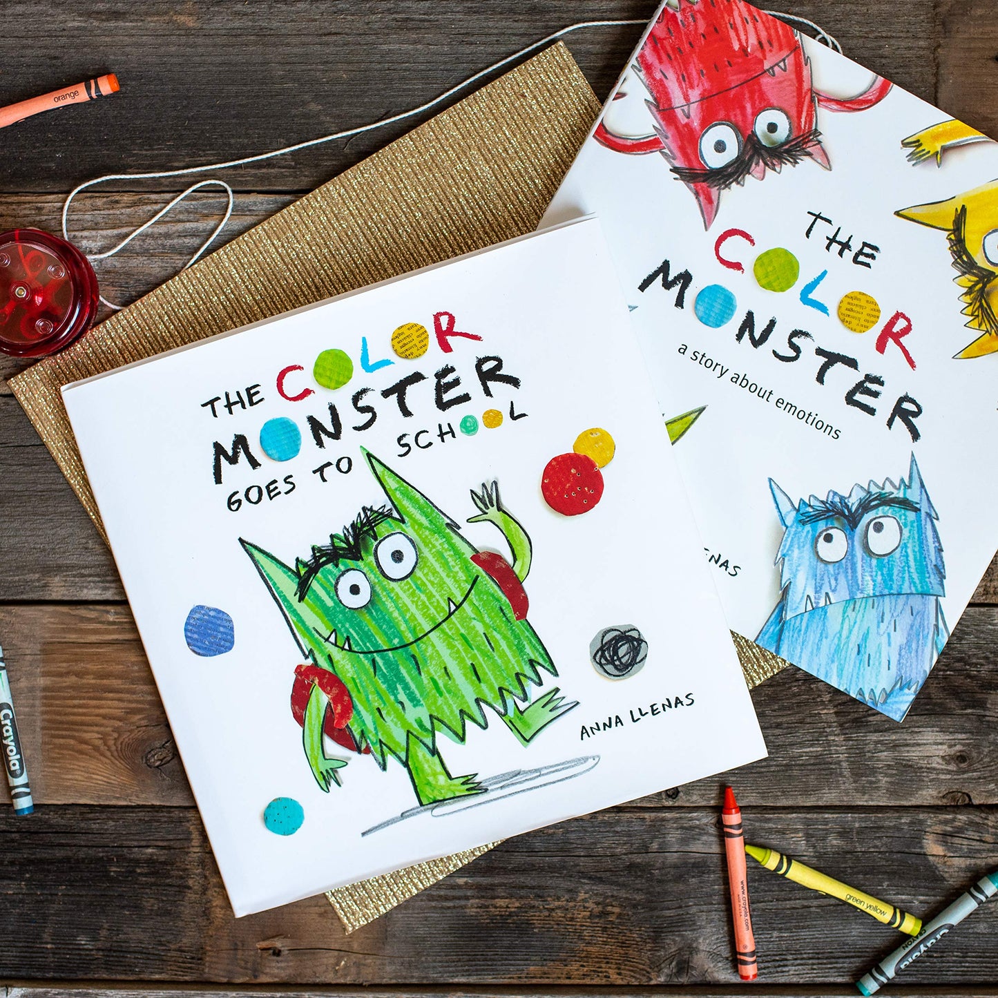 The Color Monster Goes to School (The Color Monster, 2) by L