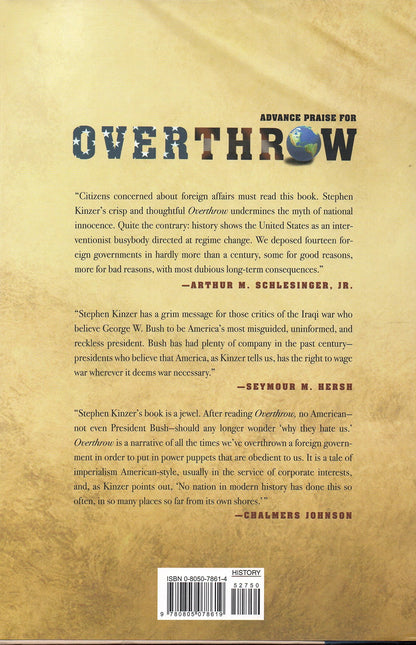 Overthrow: America's Century of Regime Change from Hawaii to