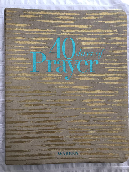 40 days of Prayer Small Group Study Guide by Heinrich B?l