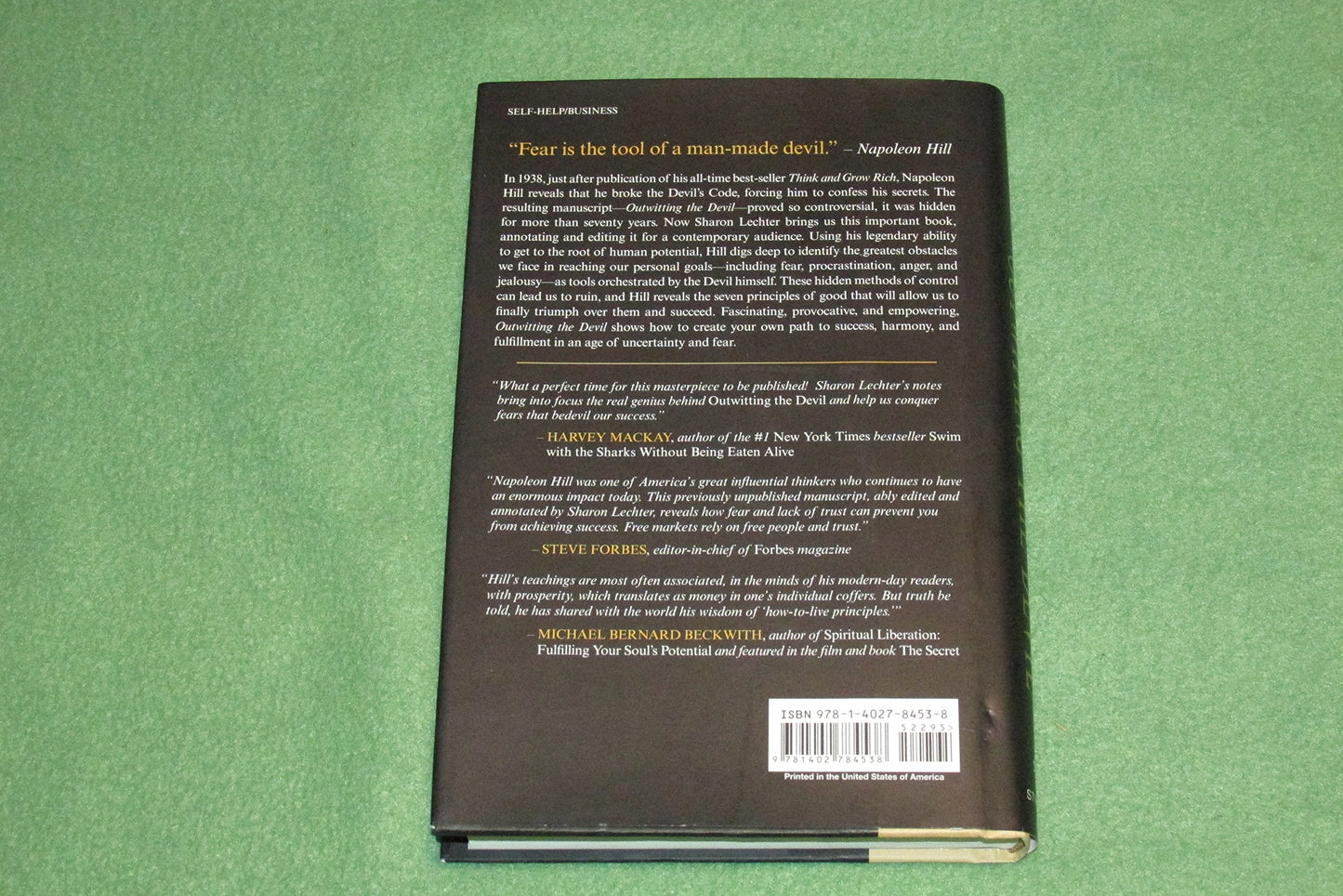 Outwitting the Devil: The Secret to Freedom and Success by H