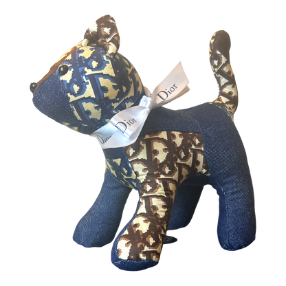 Trotter Vintage Silk Scarf Charming Kitten