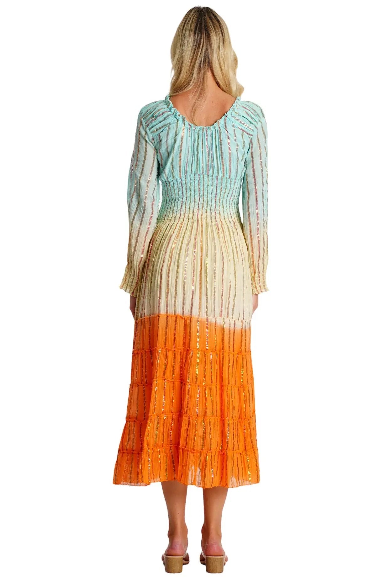 Womens Vintage Boho Maxi Dress