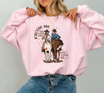 Excuse Me Valentines Graphic