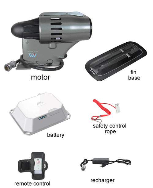 Aqua Marina Bluedrive Power Fin 12v Battery Electric Fin Stand Up