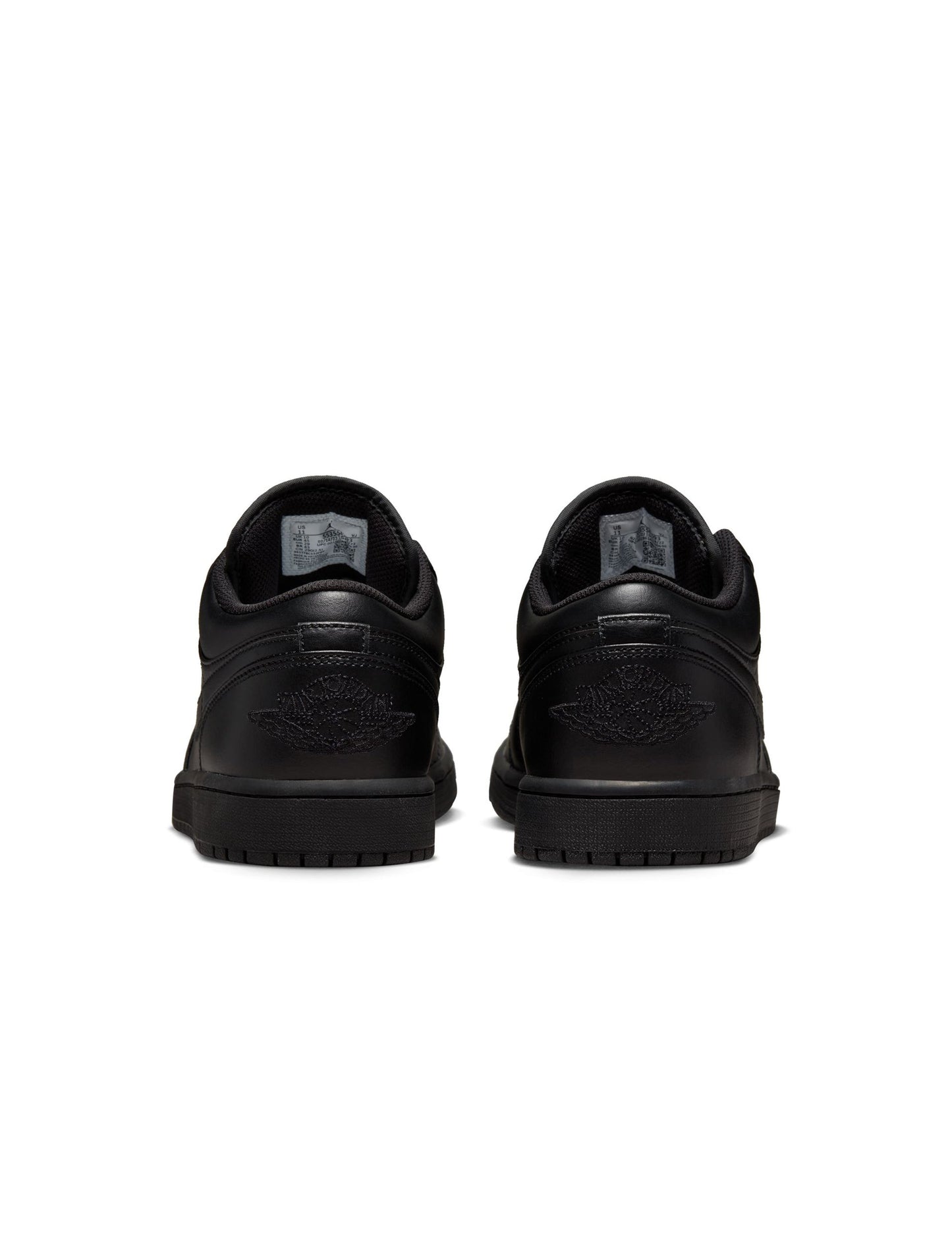 Air Jordan Mens 1 Low  - Triple Black