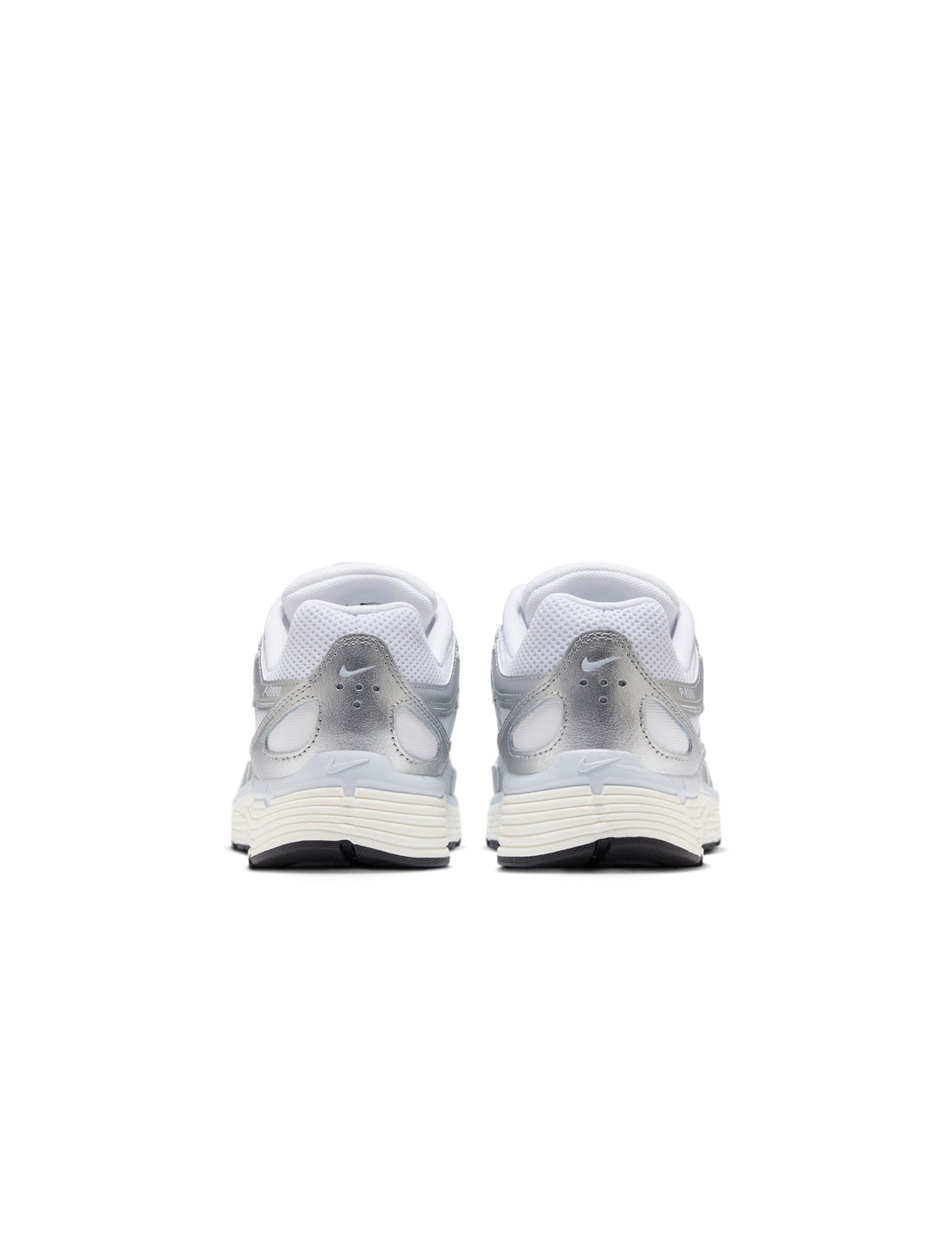 Nike Womens P-6000 - White/Metallic Silver