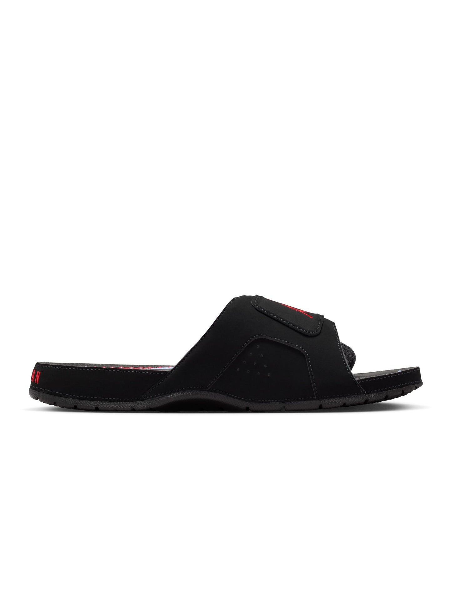 Air Jordan Mens Hydro Vi Retro Sandals - Black/Infrared 23