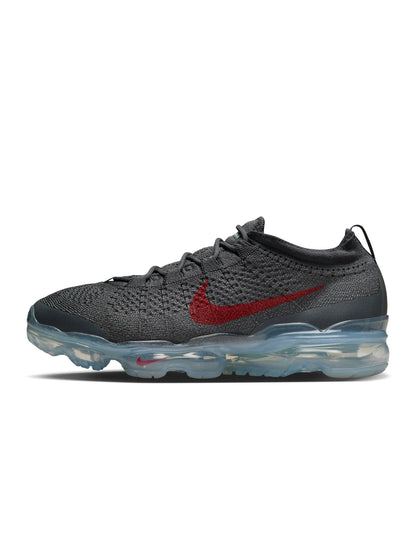 Nike Mens Air Vapormax 2023 Flyknit - Dark Grey/Gym Red