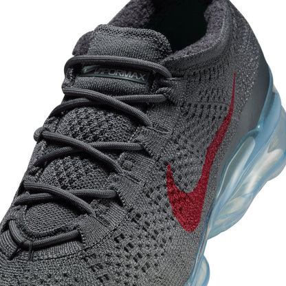 Nike Mens Air Vapormax 2023 Flyknit - Dark Grey/Gym Red