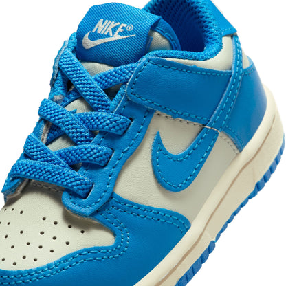 Nike (TD) Dunk Low - Light Silver/Photo Blue