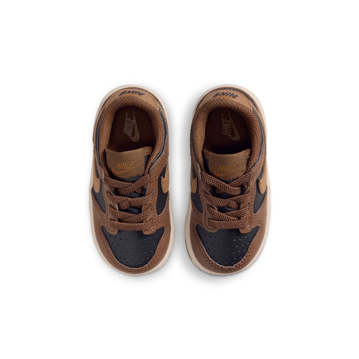 Nike (TD) Dunk Low - Black/British Tan
