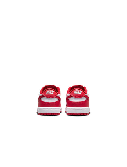 Nike (TD) Dunk Low - White/University Red