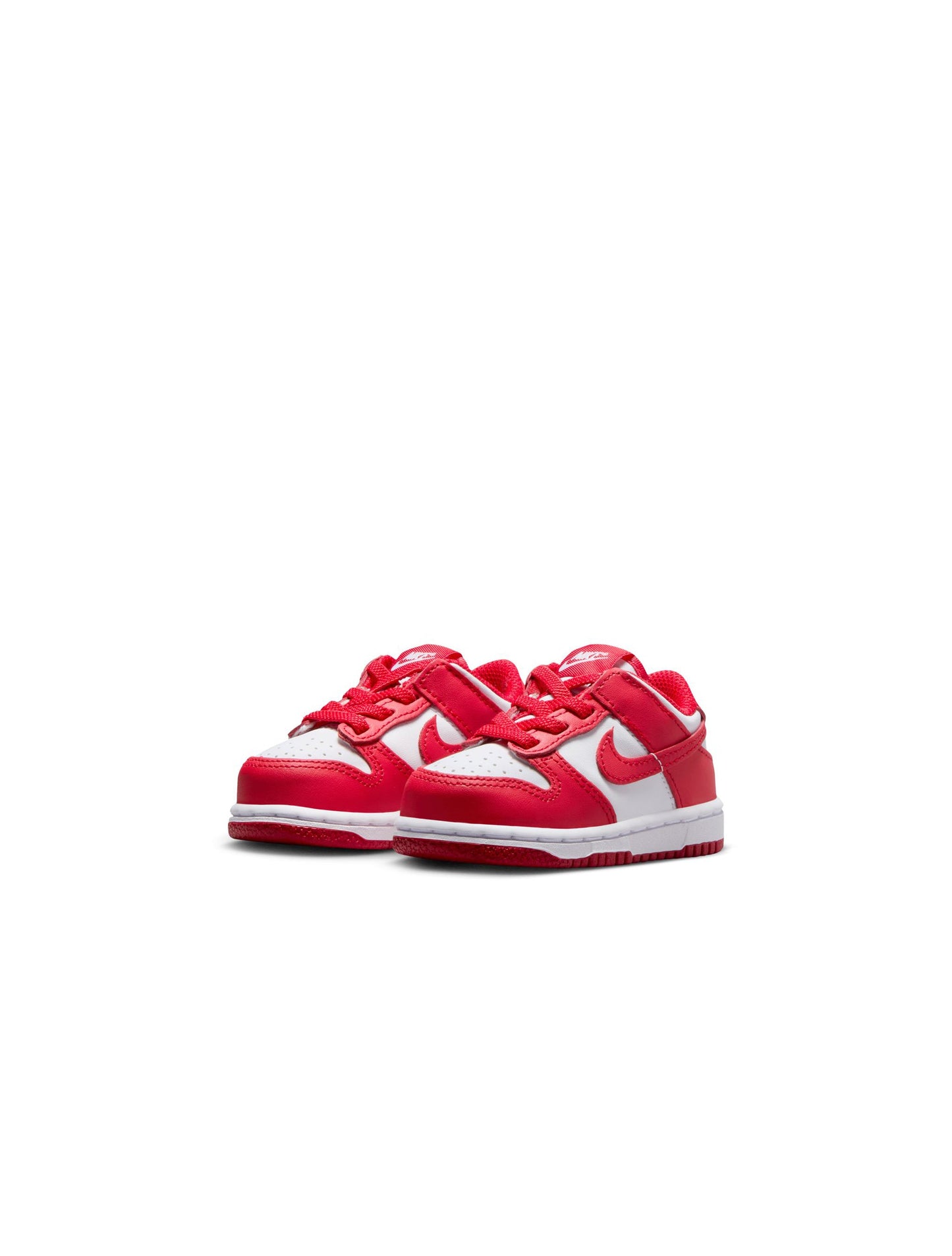 Nike (TD) Dunk Low - White/University Red