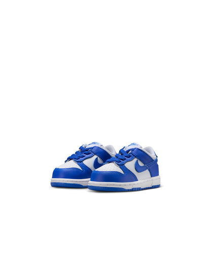 Nike (TD) Dunk Low - White/Hyper Royal