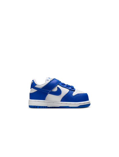 Nike (TD) Dunk Low - White/Hyper Royal
