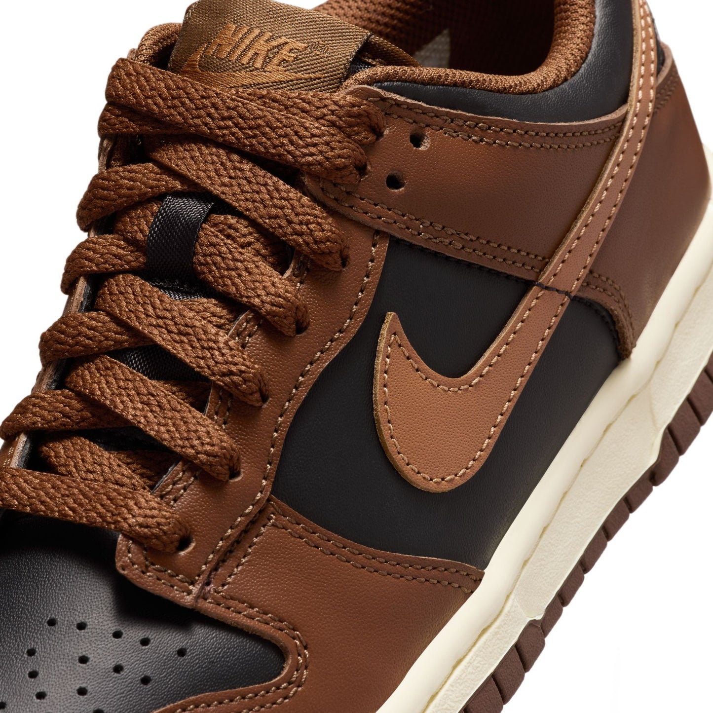 Nike Big Kids Dunk Low - Black/British Tan
