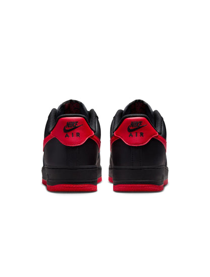 Nike Mens Air Force 1 '07 - Black/University Red