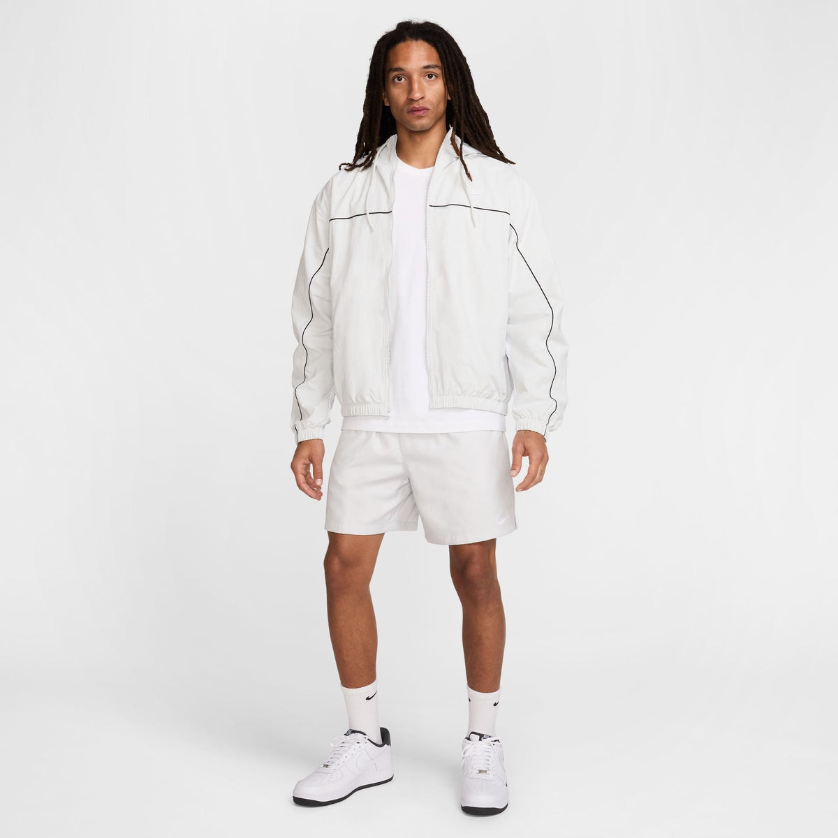 Nike Mens Club Woven Shorts - Photon Dust/White