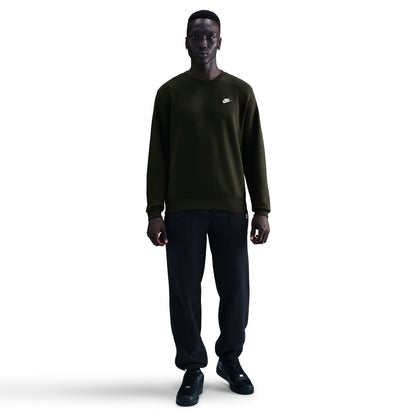Nike Mens Club Fleece Crewneck - Sequoia