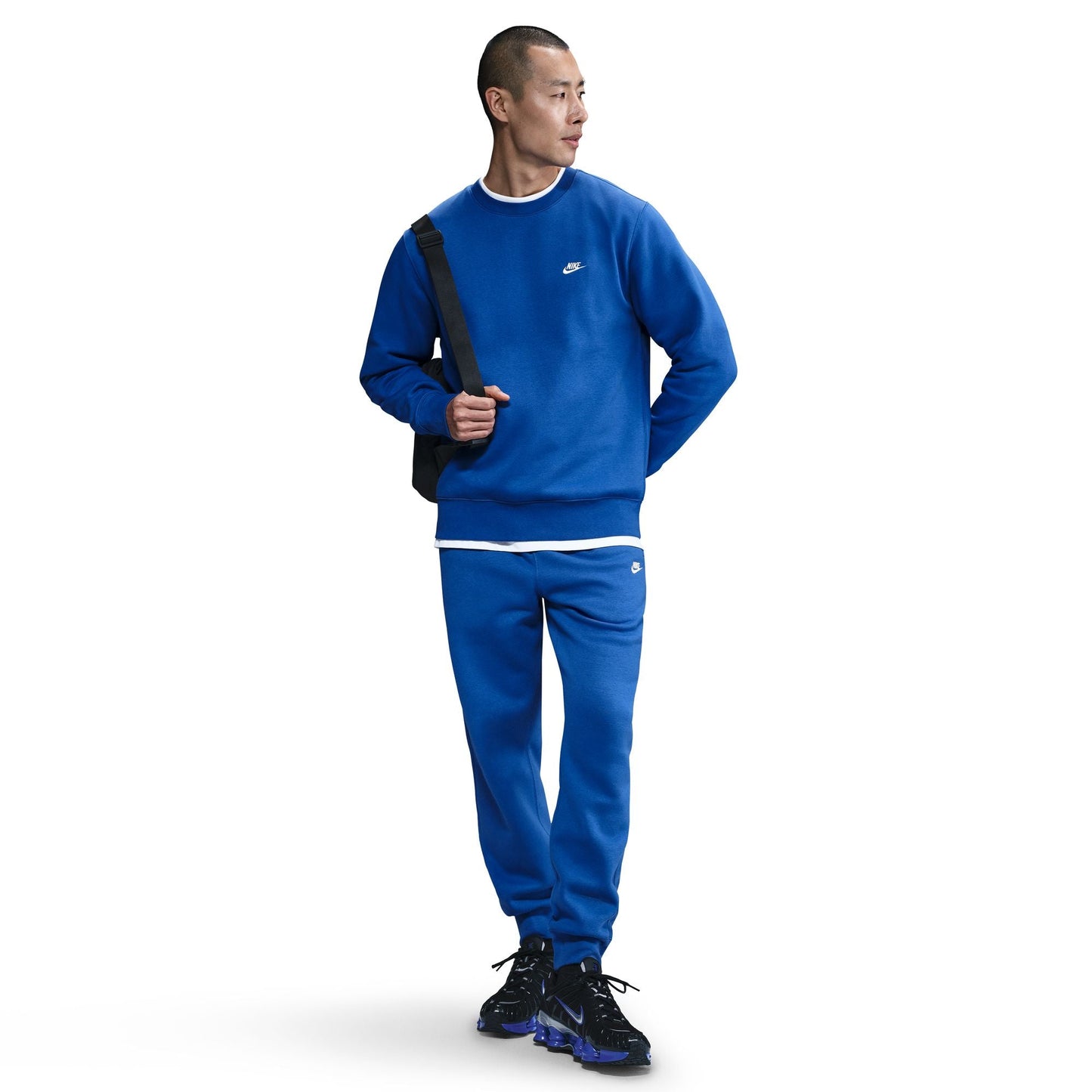 Nike Mens Club Fleece Crewneck - Game Royal