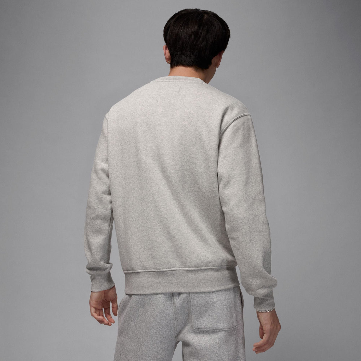 Air Jordan Brooklyn Fleece Crewneck - Light Grey