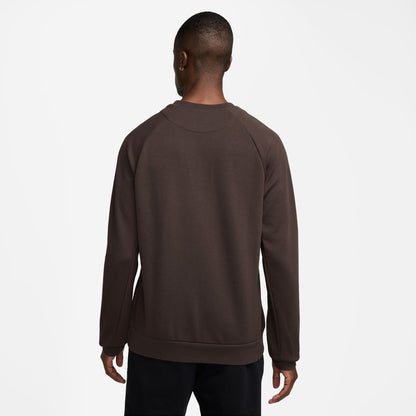 Nike Mens Primary Fleece Long Sleeve - Baroque Brown