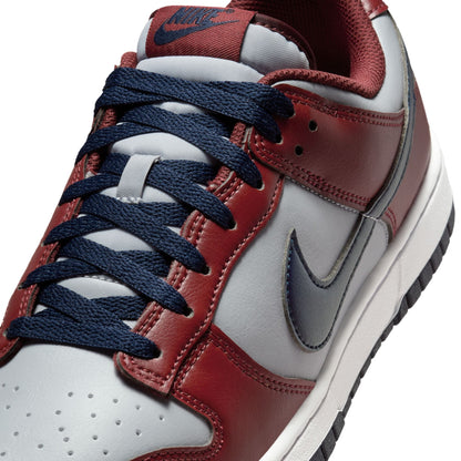 Nike Mens Dunk Low Retro - Wolf Grey/Team Red