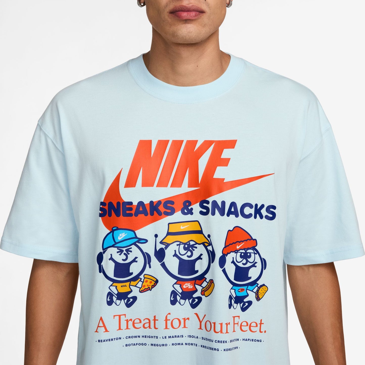 Nike Mens Sportswear Max90 Tee - Glacier Blue