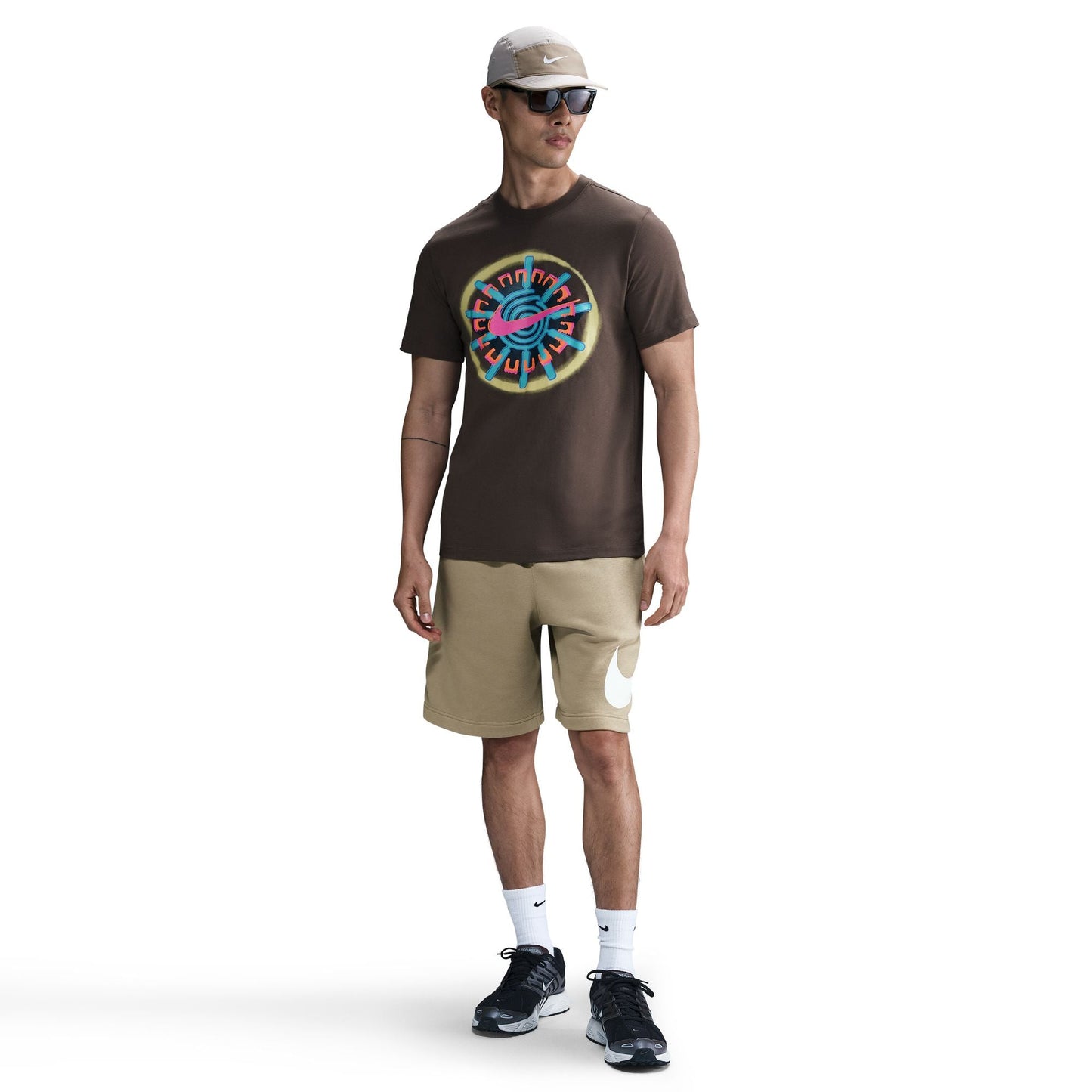 Nike Mens Sportswear Tee - Brown Shade