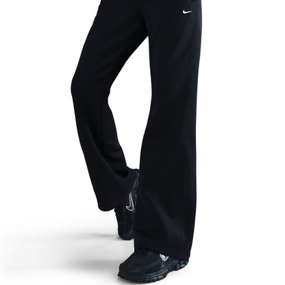Nike Womens Mid Rise Slim Knit Trousers - Black