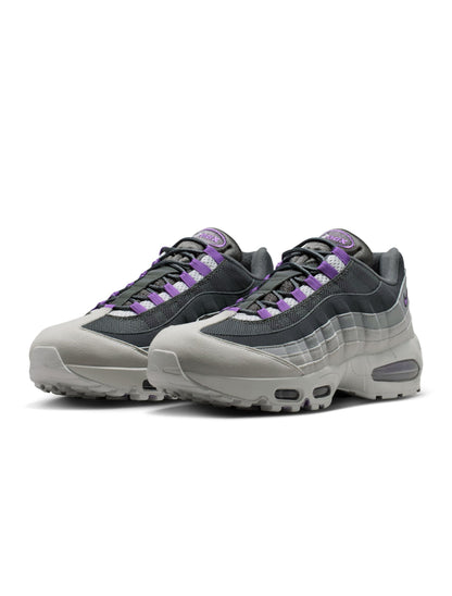 Nike Mens Air Max 95 Big Bubble OG - Photon Dust/Bright Violet