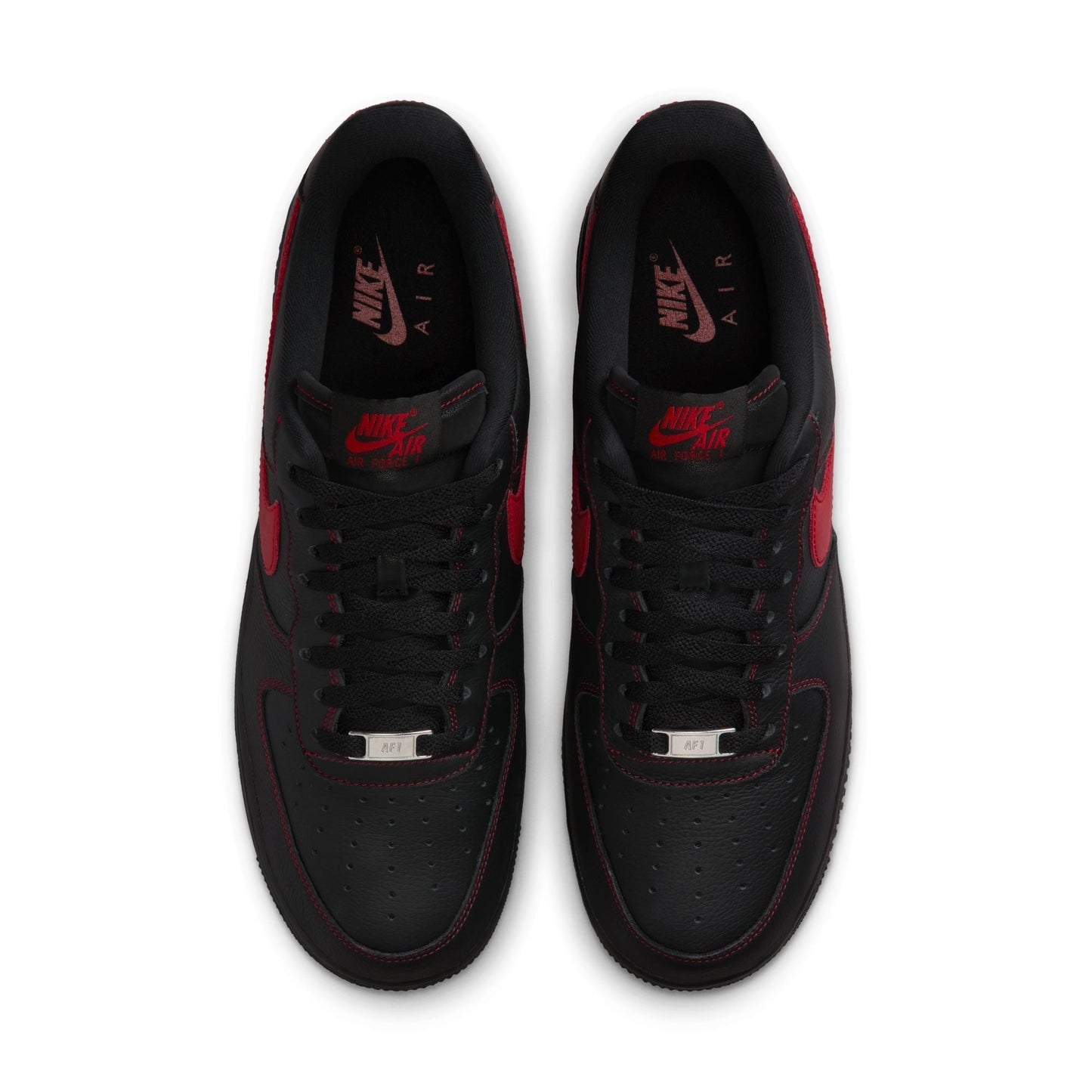 Nike Mens Air Force 1 '07 LV8 - Black/University Red