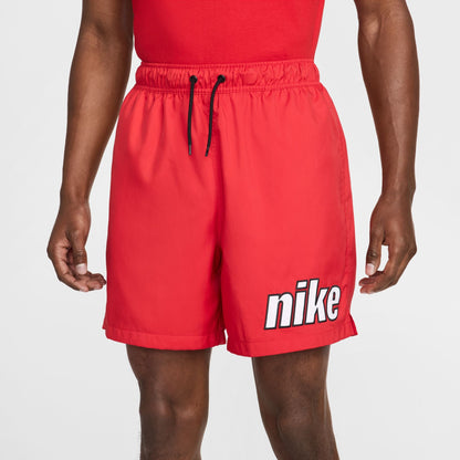 Nike Mens Club Flow Shorts - University Red