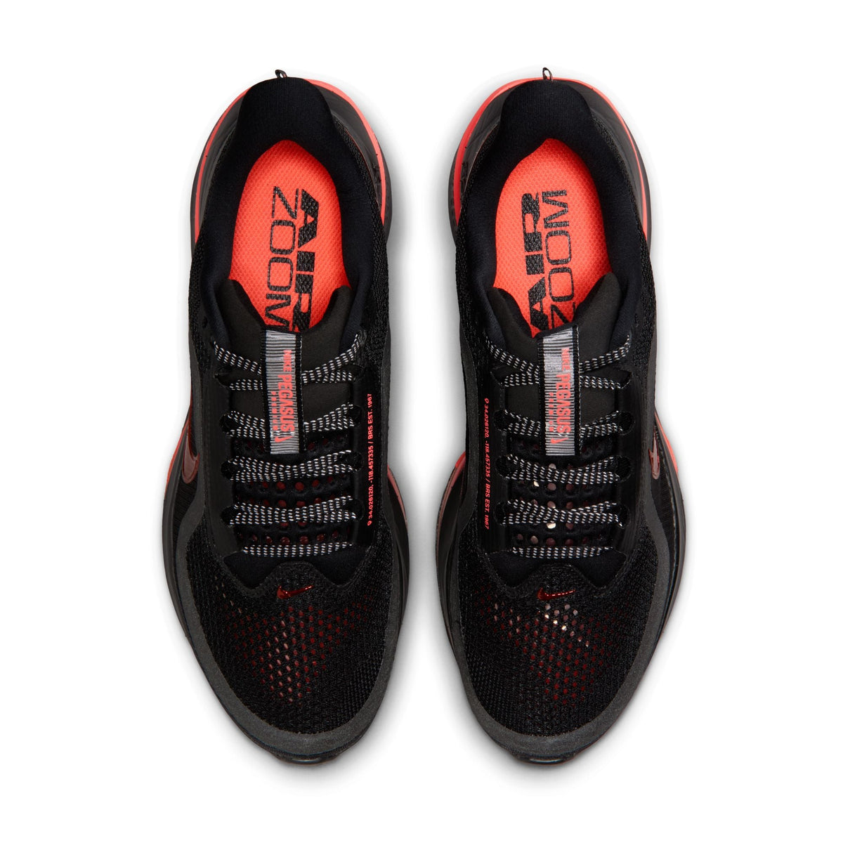 Nike Womens Pegasus Premium - Black/Hot Lava