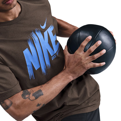 Nike Mens Hyverse Tee - Baroque Brown