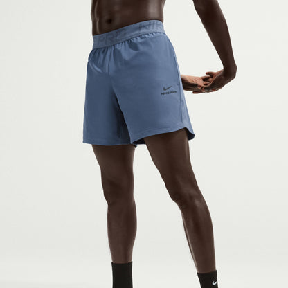 Nike Mens Pro Training 6" Shorts - Diffused Blue