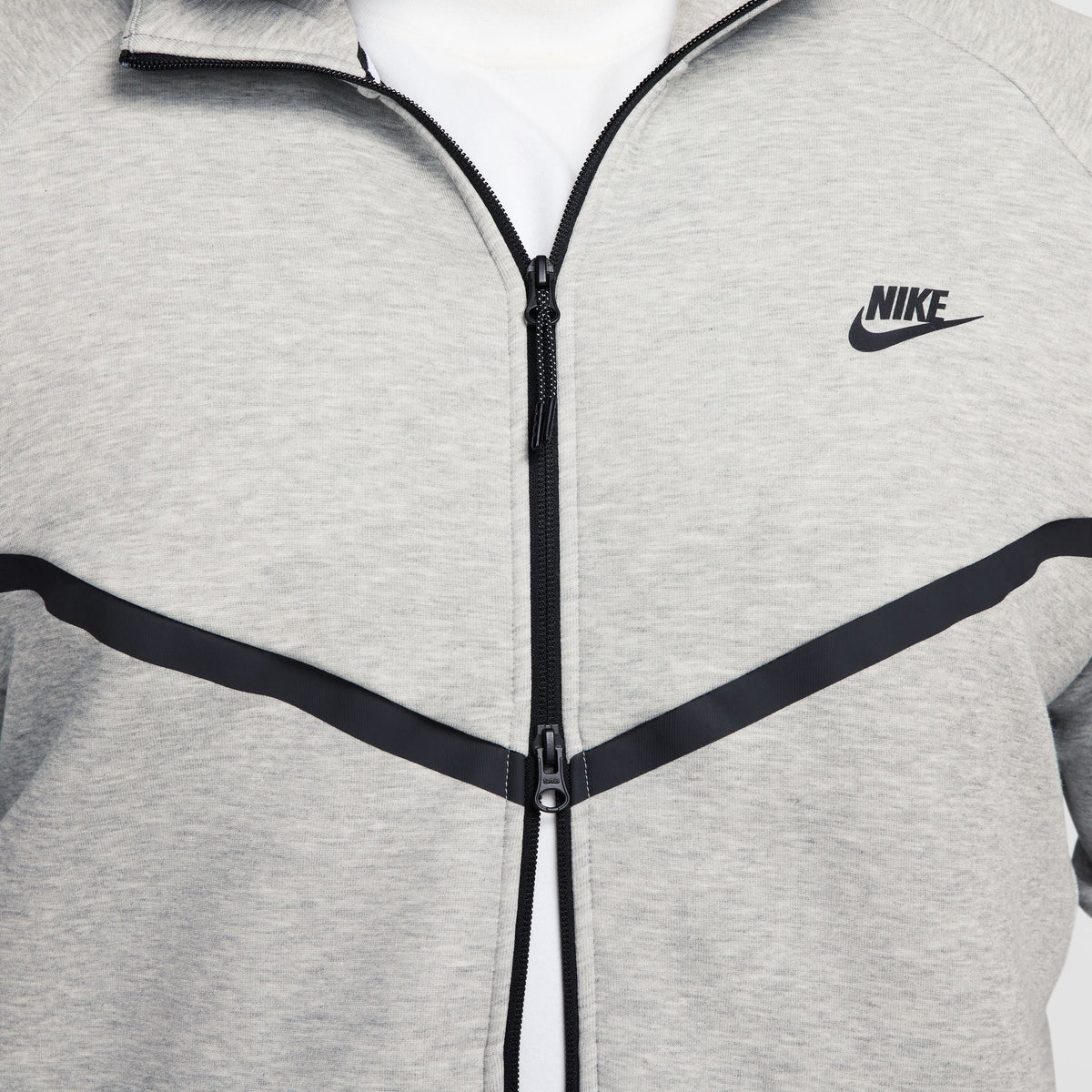 Nike Mens Tech Fleece Hoodie - Heather Grey