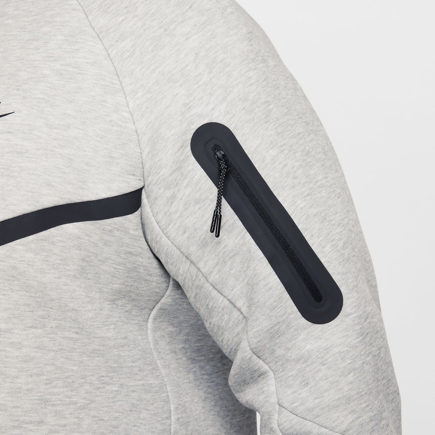 Nike Mens Tech Fleece Hoodie - Heather Grey