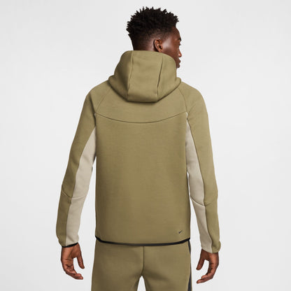 Nike Mens Tech Fleece Hoodie - Medium Olive/Light Army