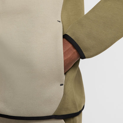 Nike Mens Tech Fleece Hoodie - Medium Olive/Light Army
