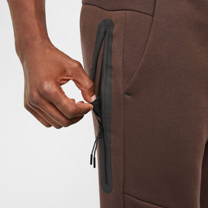 Nike Mens Tech Fleece Joggers - Brown/Black