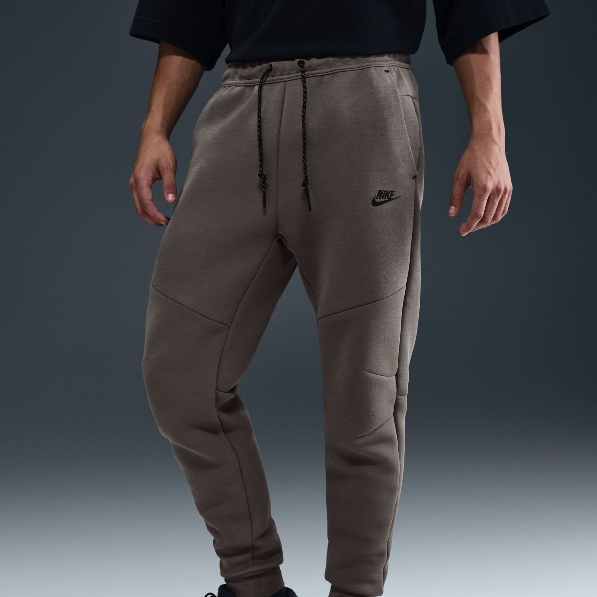 Nike Mens Tech Fleece Joggers - Cave Stone
