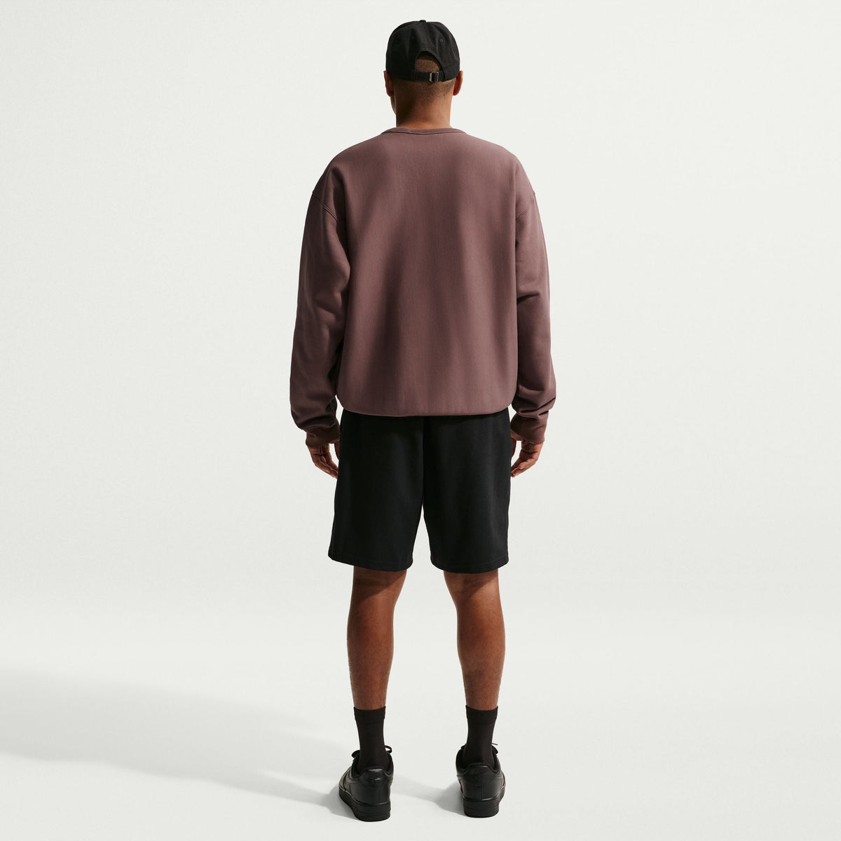 Nike Mens Solo Swoosh Crewneck - Tattoo