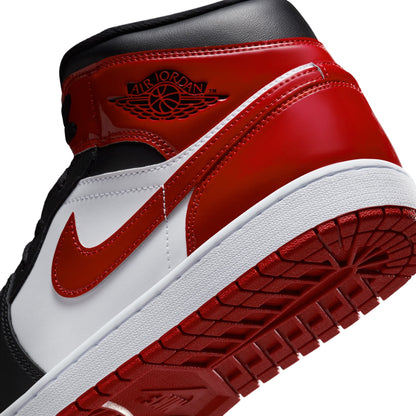 Air Jordan Men's 1 Mid SE - Black/Varsity Red