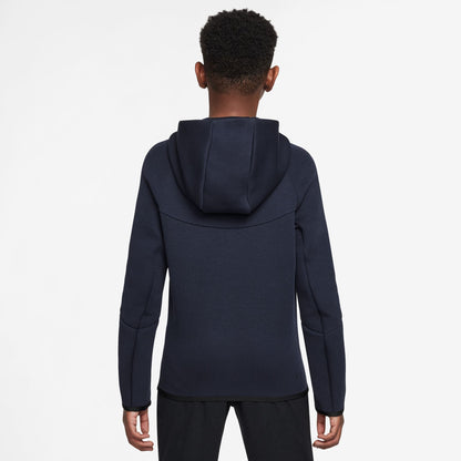 Nike Big Kids Sportswear Tech Fleece Hoodie - Obsidian